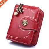 brand wallet Coin Leather Wallet Waxed Women 2022