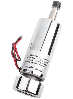 400W Spindle Motor DC48V 12000r ER11 High Speed Brush Air Co