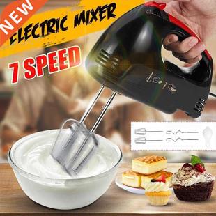 7 Speeds High Power Electric Food Mixer Kitchen Hand Blender