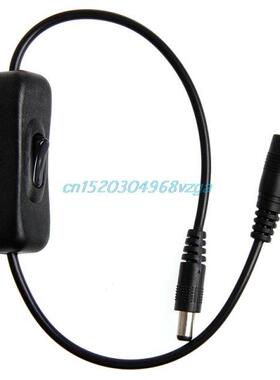 Switch Male to Female Extension Cable Cord With On/Off N DC