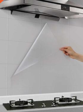 300 Transparent Kitchen Oil-proof Wall Sticker Heat-resist