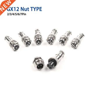 type Circu Pin GX12 nut Female Male 1set 12mm