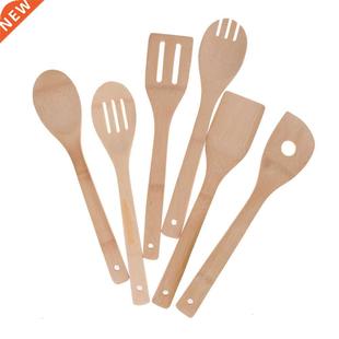 Spatula Spoon Mixing Professional Bamboo 1pc Lovely Kitchen
