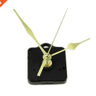 Clock White Hands Black Mechanism Wall Movement Quartz