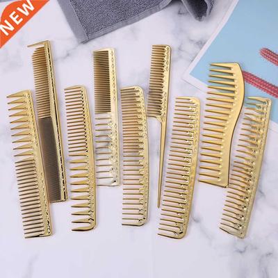 Portable Barber Hairdressing Straight Hair Combs Plastic Sal