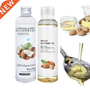 Sweet Almond Oil 100% Pressed Organic Cold Coconut Pure