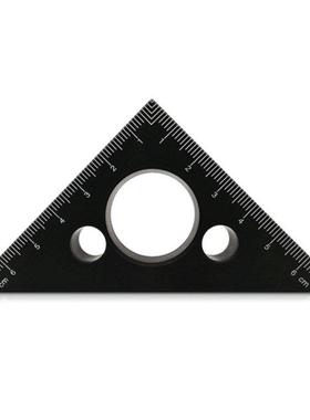 Aluminum Alloy Woodworking Triangle Ruler Thickened Height R