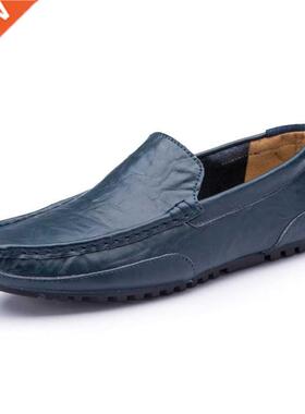 Leather Men Casual Shoes Luxury Brand 2021 Mens Loafers Mocc