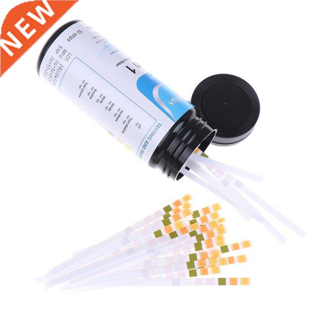 50pcs 7 In1 Nitrite Nitrate PH Test Strips KH GH NO2 NO3 Bro