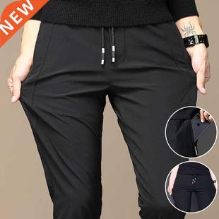 Thin Trousers Elastic Silk Ice Ultra Drying Quick Golf New