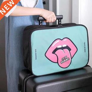 Tongue Nylon Foldable Travel Bags Unisex Large Capacity Bag