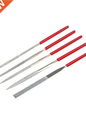 New 5Pcs Needle Files Kit Carving Jewelry Diamond Glass Ston