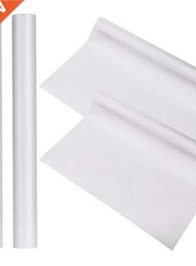 4 Rolls Fridge Mats Non-Slip Waterproof Shelf Liner DIY EVA