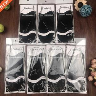 Free Shipping Stainless Steel Circular Knitting Needles Set