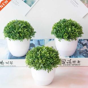 Artificial Plants Bonsai Home Decor Small ree Pot Plants Bon