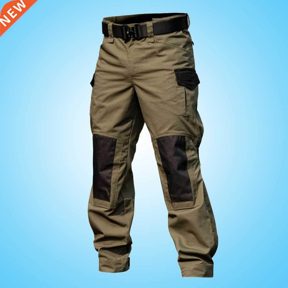 Men's Overalls Outdoor Straight Tactical Pants Men's Waterpr