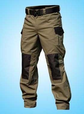 Men's Overalls Outdoor Straight Tactical Pants Men's Waterpr