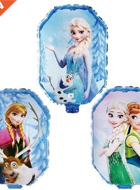 6pcs  Frozen Elsa and Anna Princess Balloons Party
