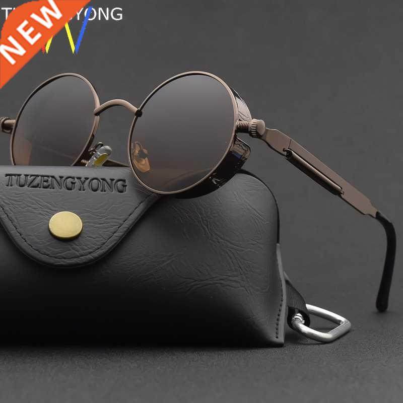 Round classic frame sunglasses women for men sun-glasses new