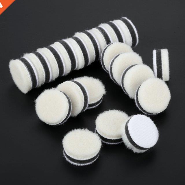 20Pcs 1nch Wool Polshng Pad Buffng Pads For Car Polsher