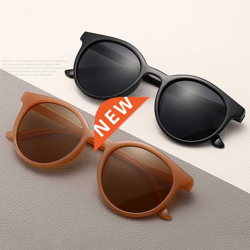 New Retro Round Sunglasses Women Brand Designer Vintage Smal