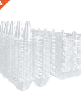 Plastic Egg Cartons, Clear Egg Holder Storage, Reusable Plas