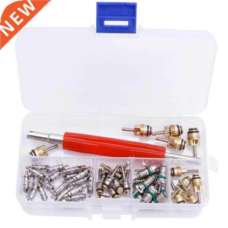 50Pcs R12/ R134A A/C Valve Core Car Conditioning Assortment