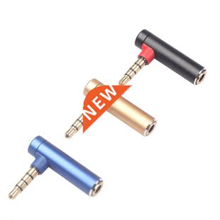 3.5mm Male to Female Adapter 90 Degree Right Angle Converte