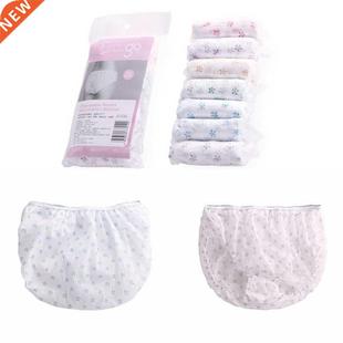 7PCS Cotton Pregnant Disposable Underwear Panties Prenatal P