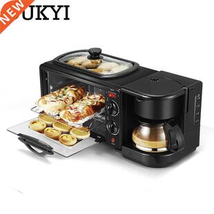 CKYI 3 In 1 Electric Breakfast Machine Multifunction Coffee
