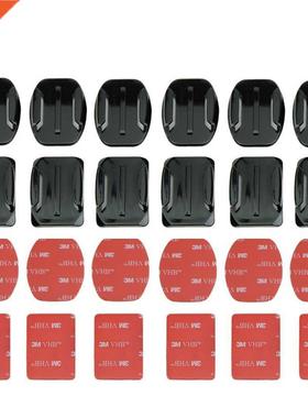 Adhesive Mounts For GoPro 7 6 5 4  Curved Flat Mounts M St