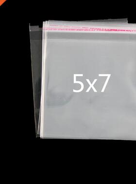 100pcs/lot 11 Size Transparent Cookie Packaging Bags Self-ad