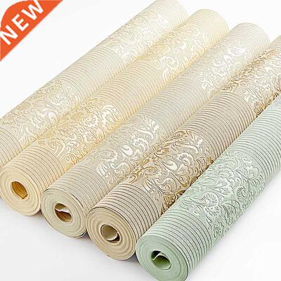 Home decor wall paper luxury bedroom wallpapers 3d striped w