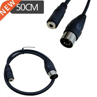 Pin Female 3.5MM Male Plug Cable 3.5mm DIN 50CM