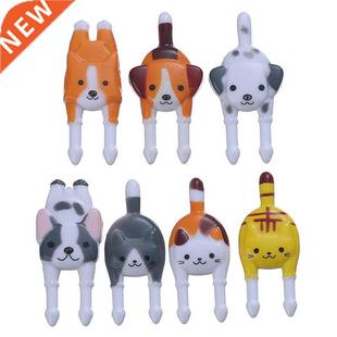 Food Mini Snack Children Picks Cartoon Farm Animal 18pcs