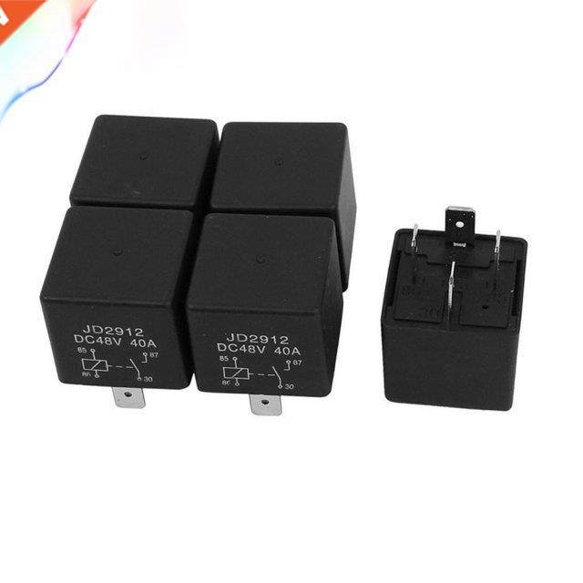 JD2912 DC 48V 40A 4 Pins SPST Vehicle Car Security Power Rel