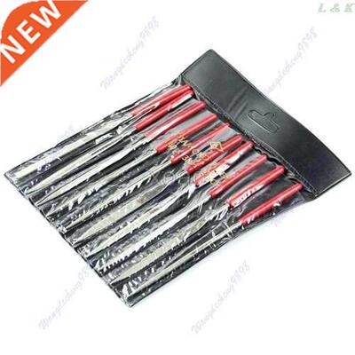 10Pcs/set 140mm Needle Files Jeweler Diamond Cving Craft T