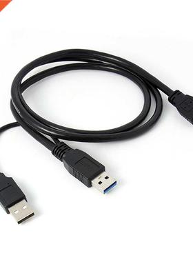 A to Micro B USB 3.0 Y Cable Move Hard Disk Cable Drop Shipp