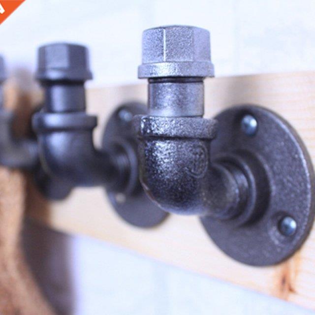 G6DA Industrial-style Iron Hook Heavy Duty Coat Hook Wall Mo