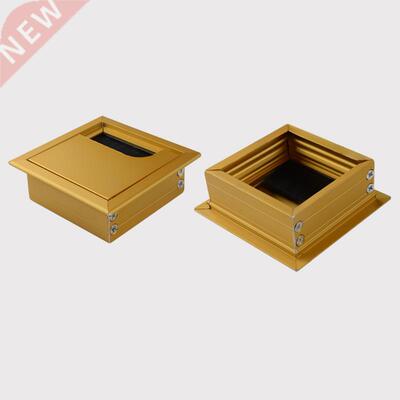 Alloy square cable hole cover 80*80mm Table TV Cabinet compu