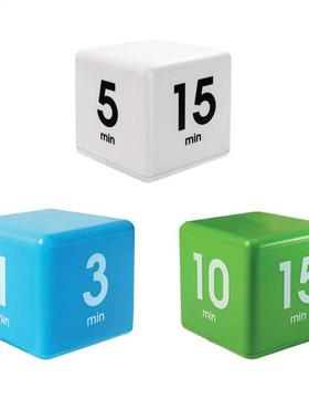 Candy Color Cube Kitchen Timer The Miracle Cube Timer 5/15/3