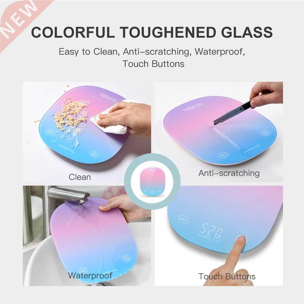 5kg Smart Kitchen Scale Bluetooth APP Electronic Digital Fo