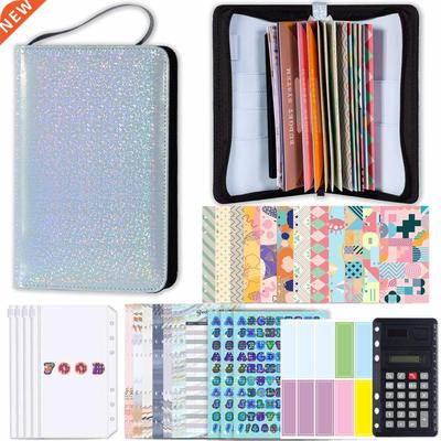 Large capacty mult-functonal cash budget envelope wallet