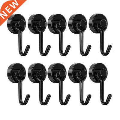 10Pcs Magnetic Hooks, Heavy Duty Neodymium Magnet Hook For I