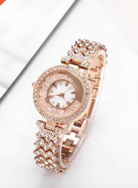 Women Bracelet Watches Steel Belt Rhnestone Quartz Wrst Wa
