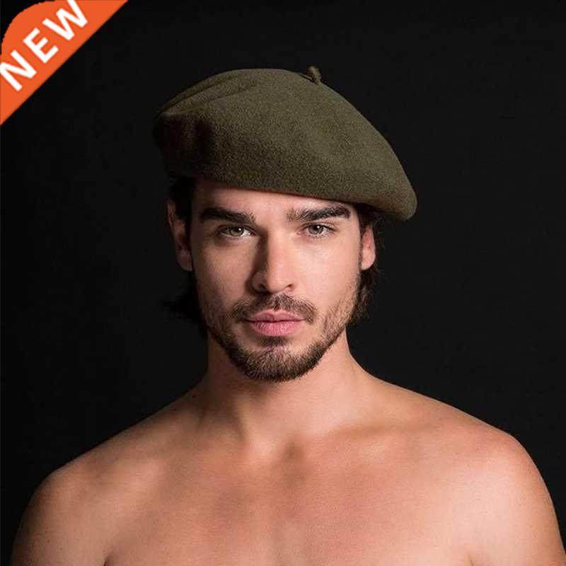 2022 dualuse painter hats 100% wool beret winter mens forma