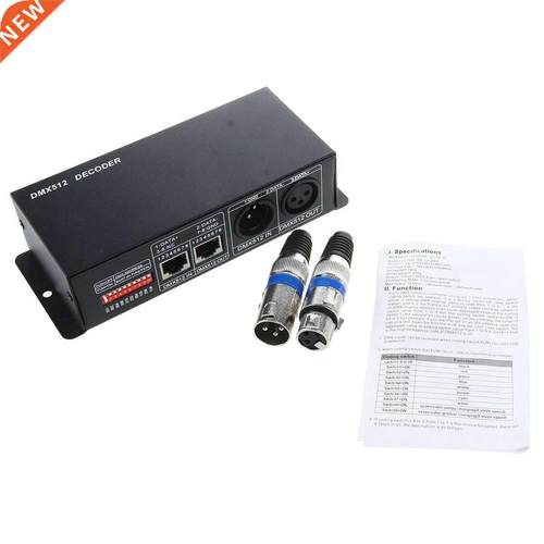 DC 12 V-24 V 3 Kanaals DMX Decoder LED Controller voor RGB 5