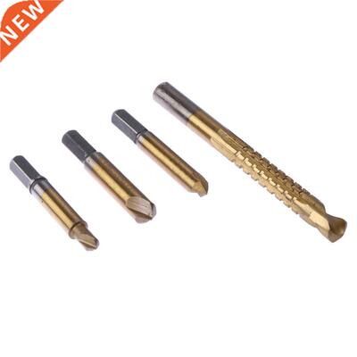 4PCS Screw Extractor Bit Guide Set Speed Out Remover Broken