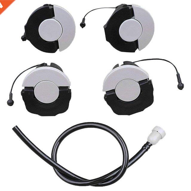 2Pack Fuel Oil Tank Cap Vent Hose Kit Replacement for Stihl