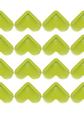 16 Pcs Table Corner Guards Pure Color Paste Installation Bab